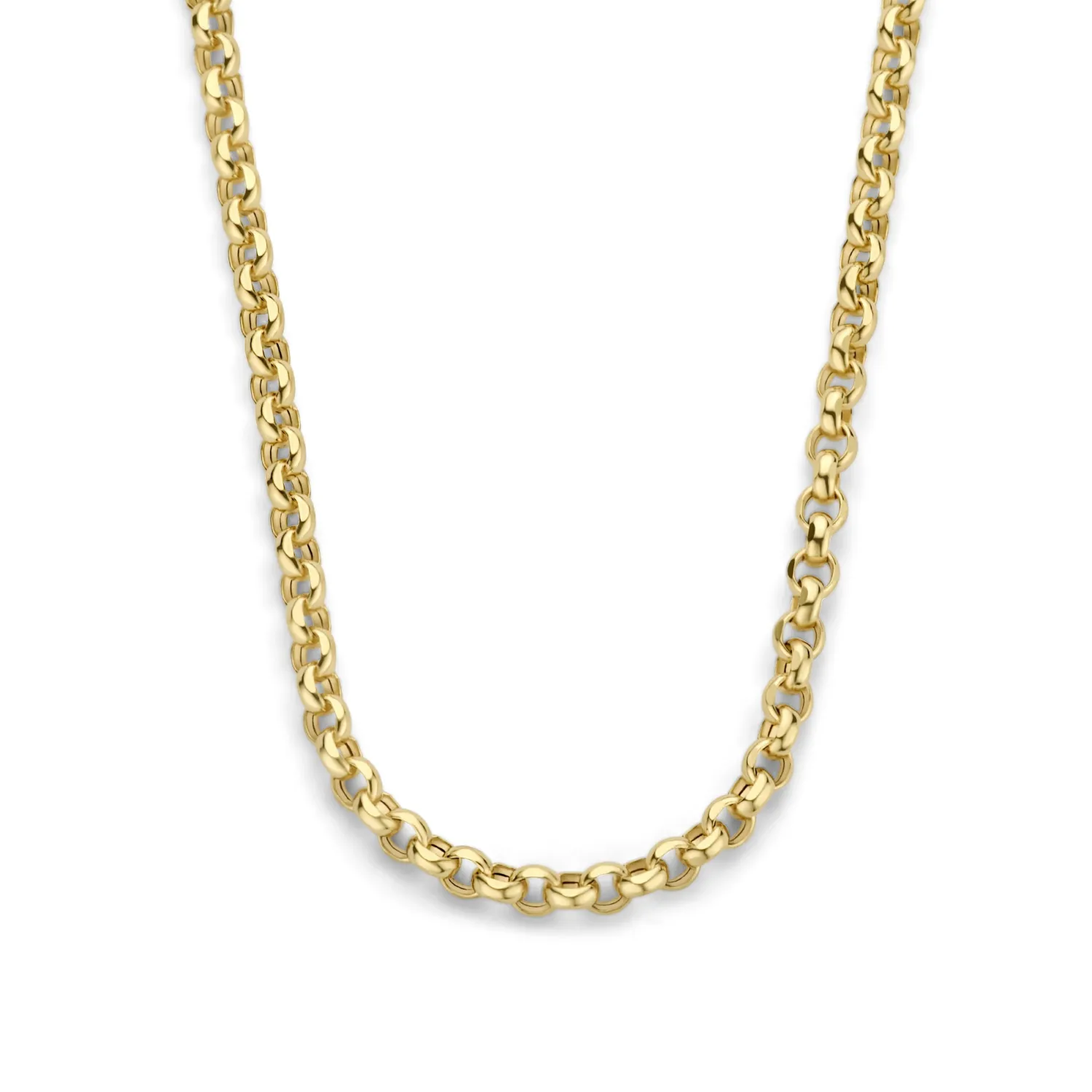 New Aidee Pauline 14 karaat gouden collier met schakels Schakel Colliers