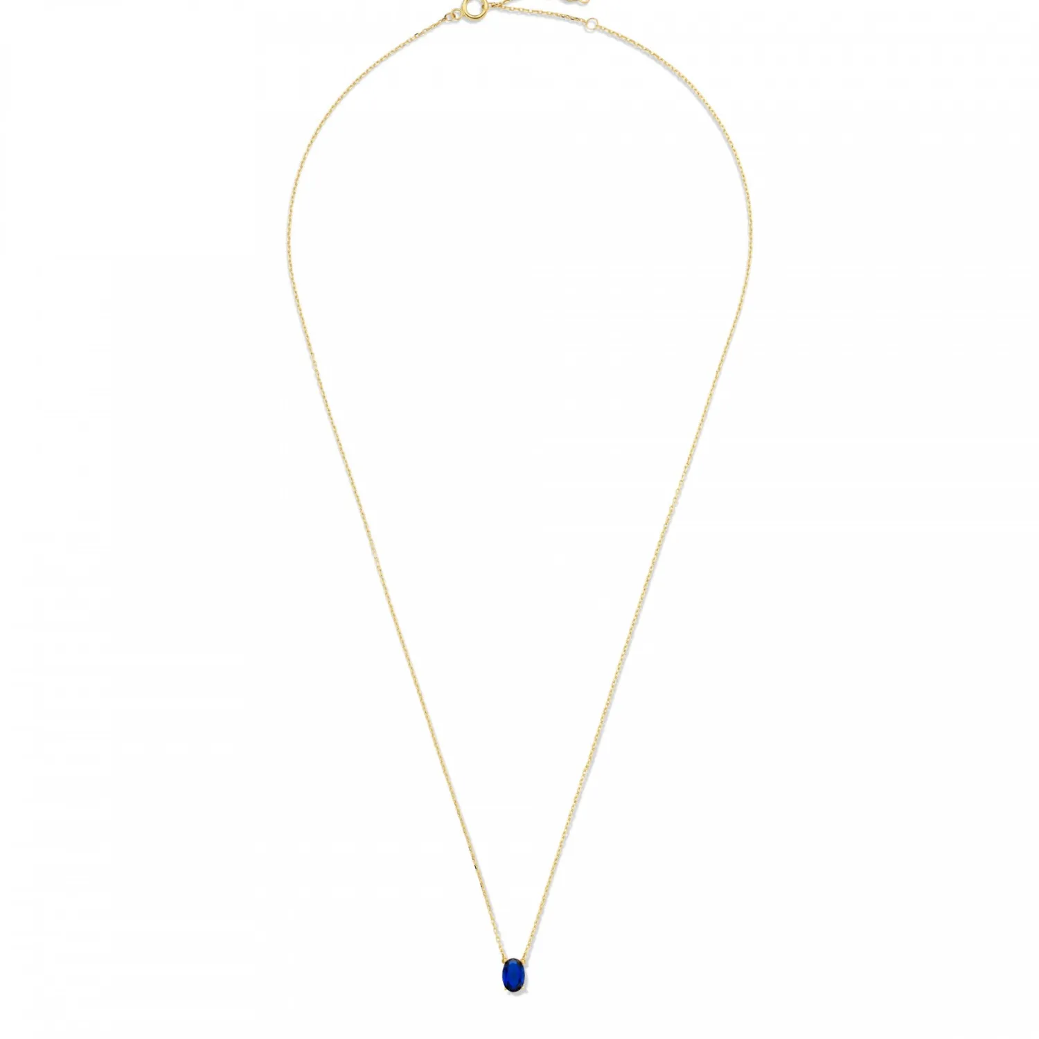 New Cadeau d'Isabel 14 karaat gouden kettingen giftset met hartje en zirkonia steen Hartjes Colliers