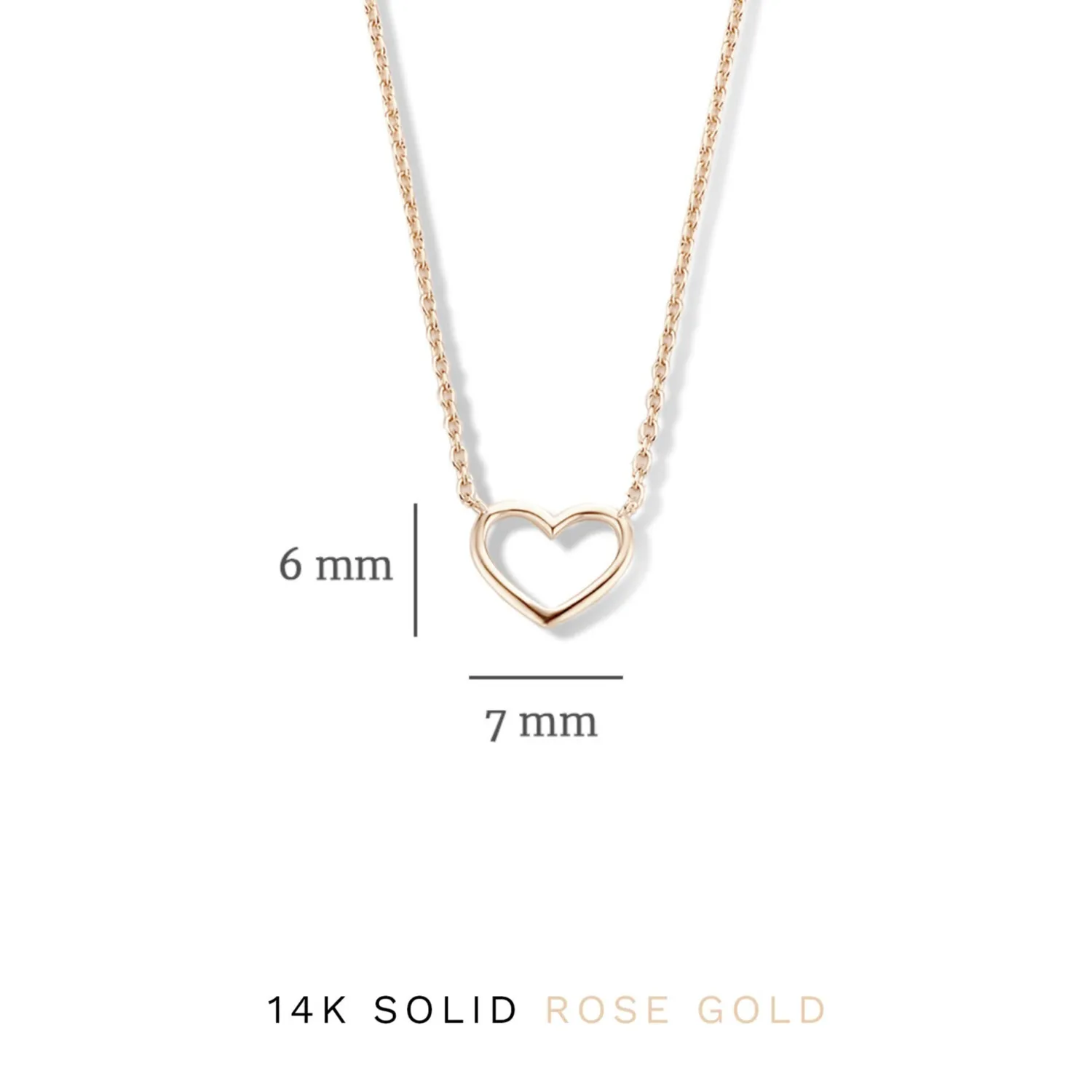 Shop Cadeau d'Isabel 14 karaat rosé gouden collier en armband giftset met hartje Rosé Gouden Colliers | Rosé Gouden Armbanden