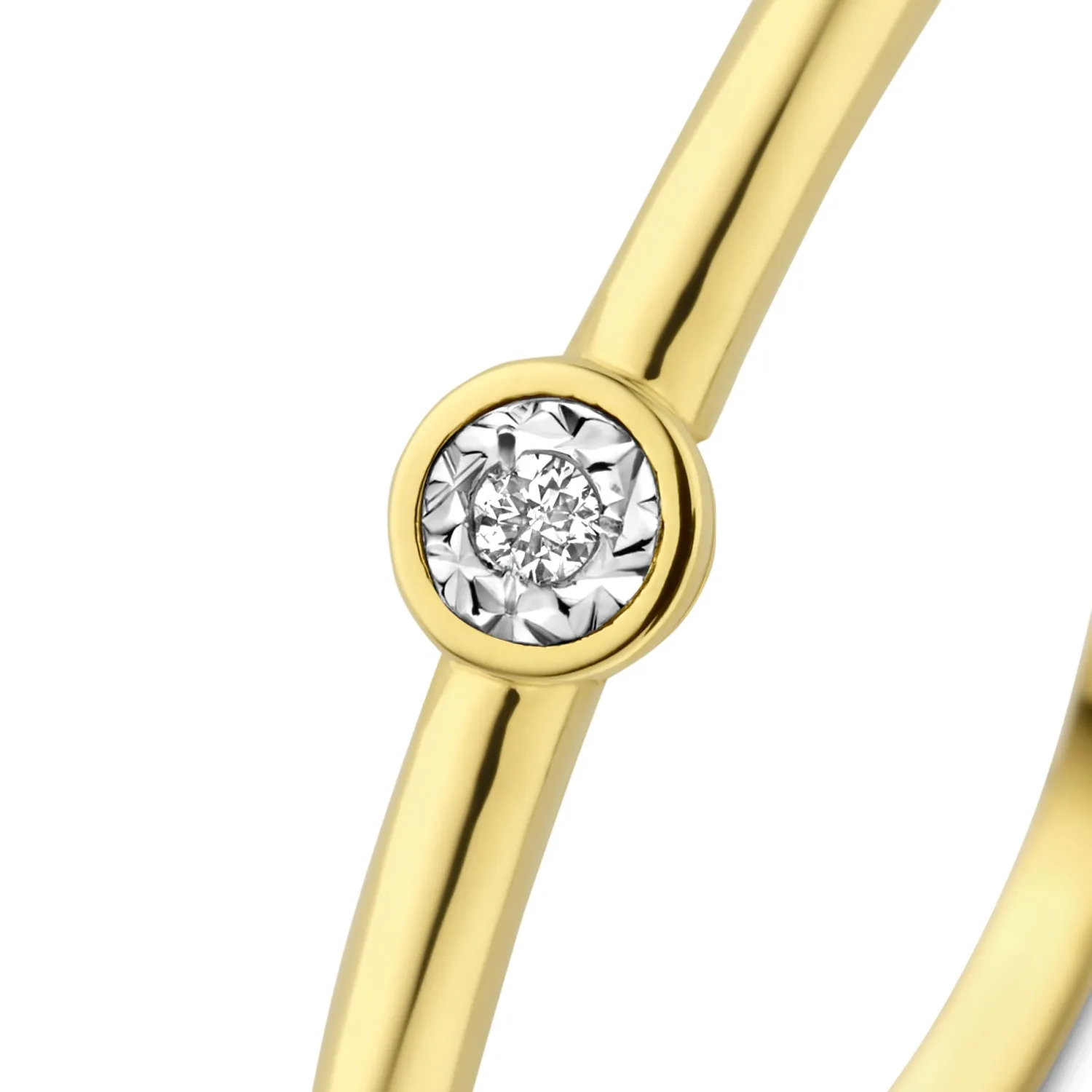 Cheap De la Paix Inaya 14 karaat gouden ring met diamant 0.01 karaat Diamanten Ringen | Diamanten Ringen