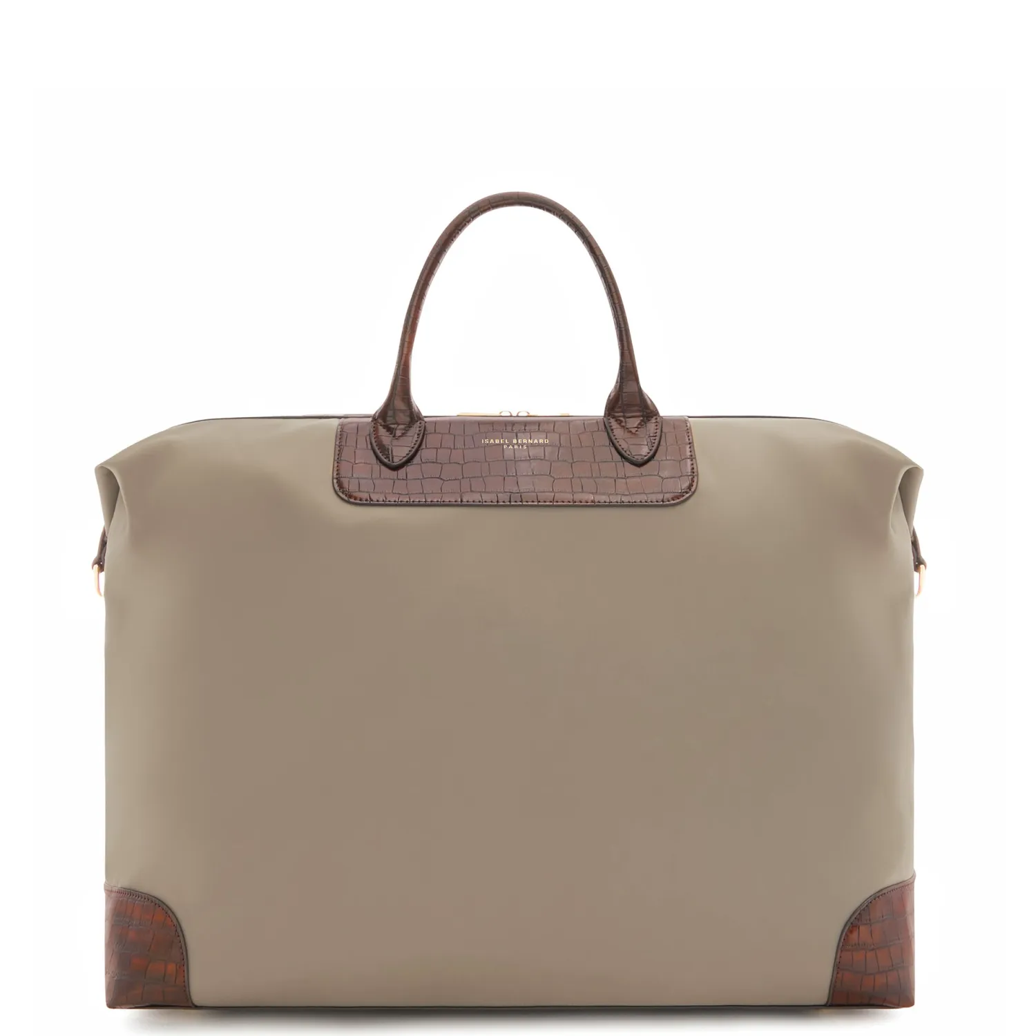 Best Sale Du Louvre Clarice taupe weekendtas middel Reistassen