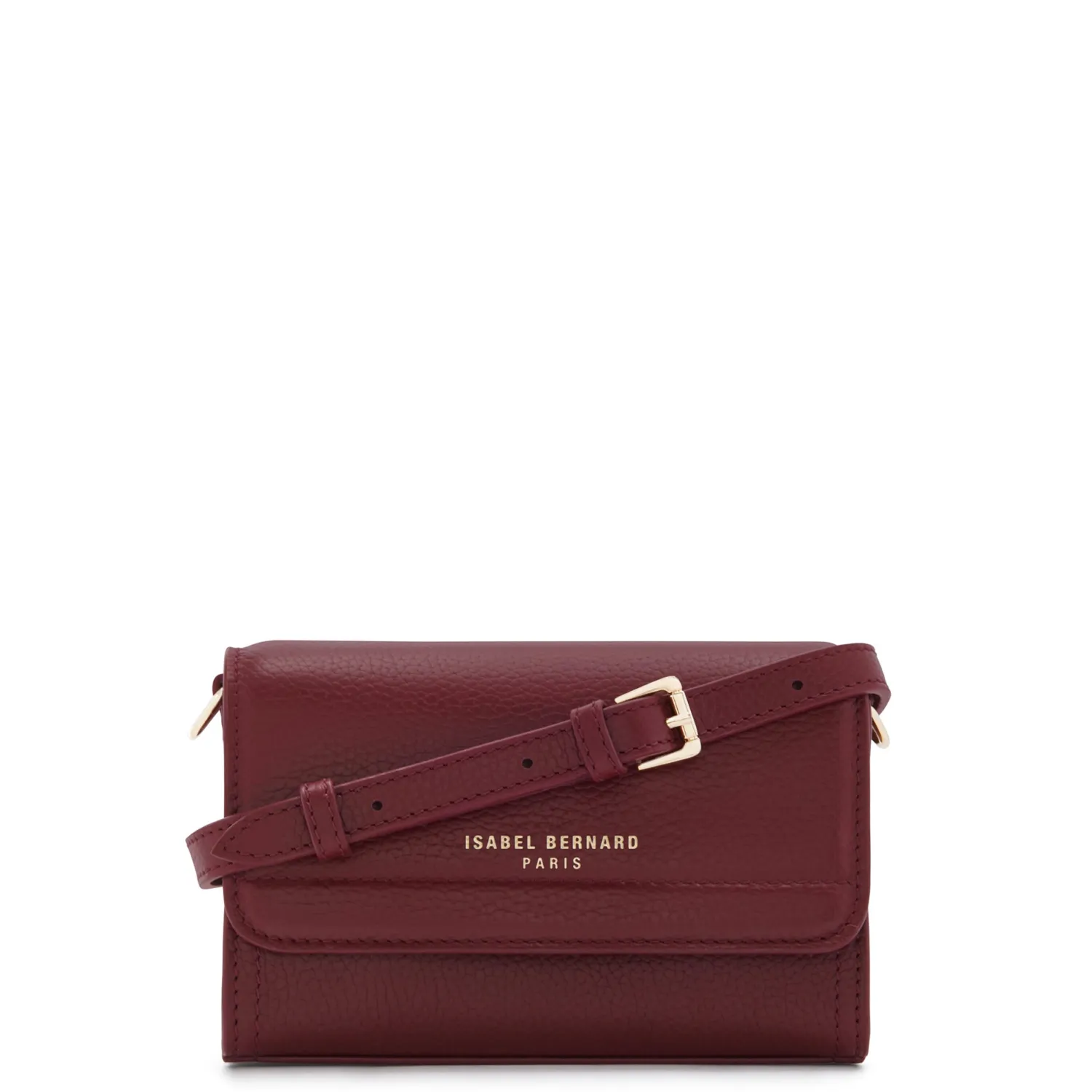 Store Femme Forte Kim bordeaux leren crossbody tas van kalfsleer Crossbody Tassen