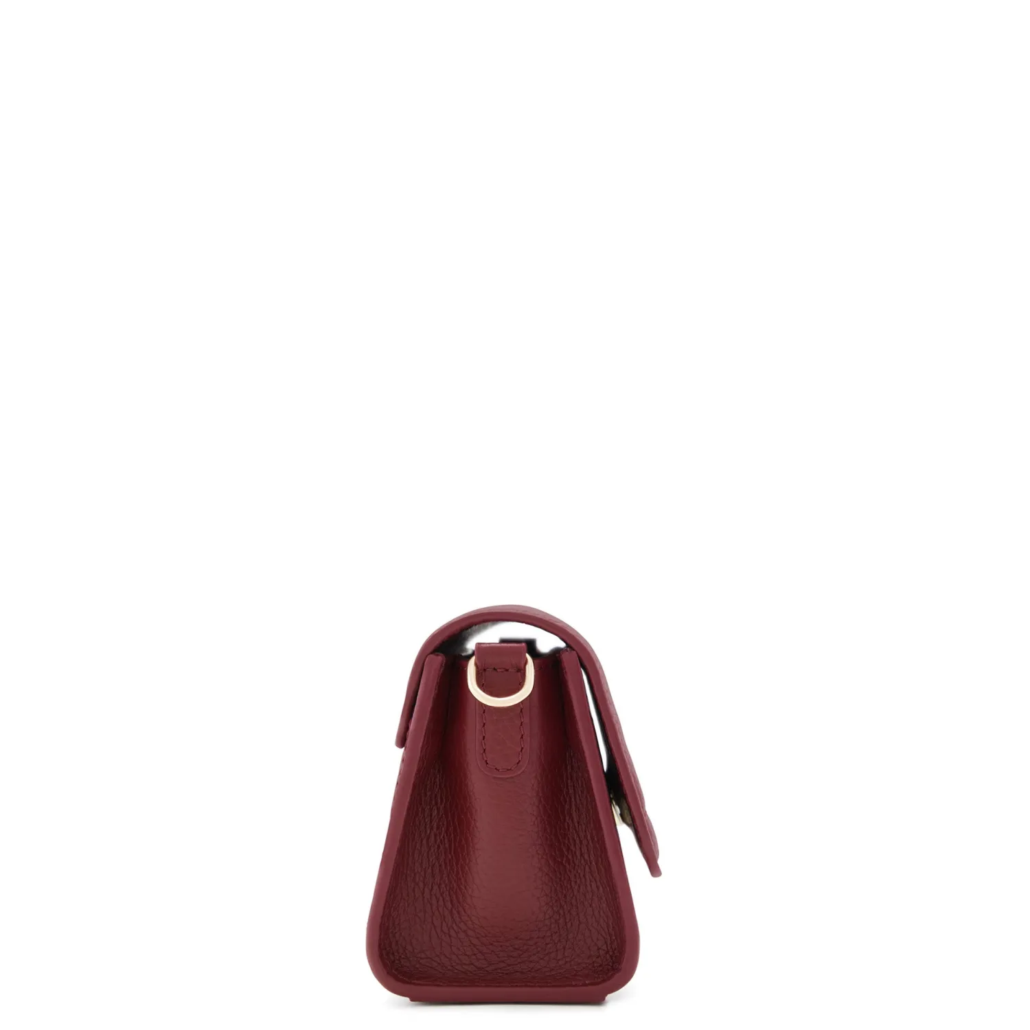 Store Femme Forte Kim bordeaux leren crossbody tas van kalfsleer Crossbody Tassen