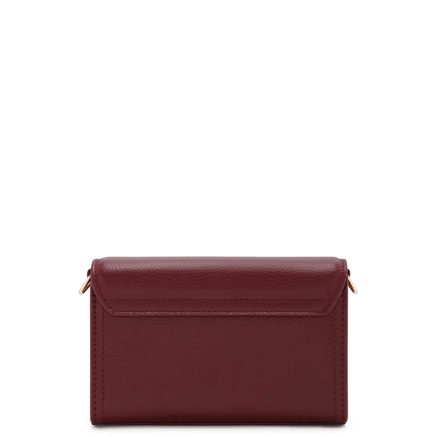 Store Femme Forte Kim bordeaux leren crossbody tas van kalfsleer Crossbody Tassen