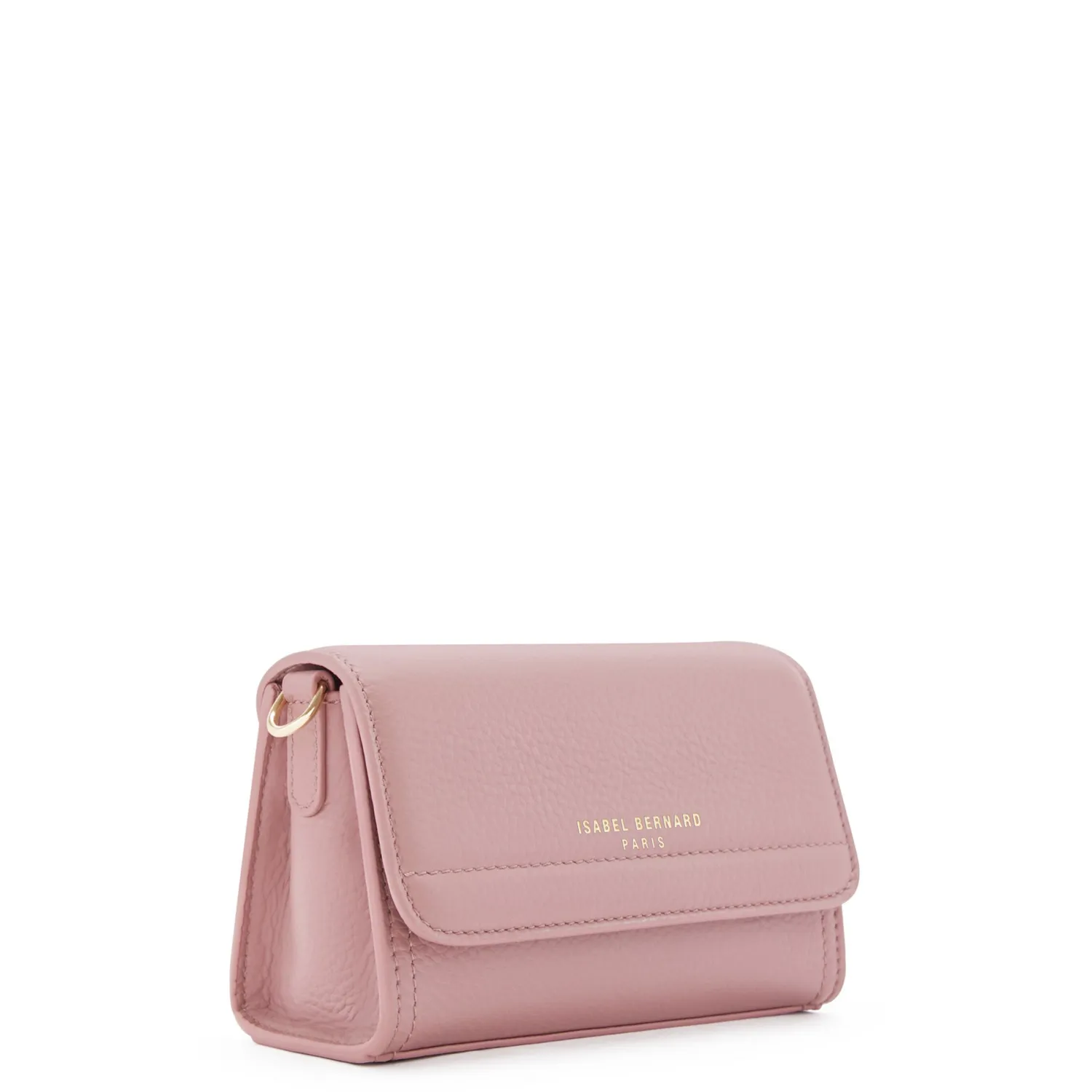 Shop Femme Forte Kim roze leren crossbody tas van kalfsleer Crossbody Tassen