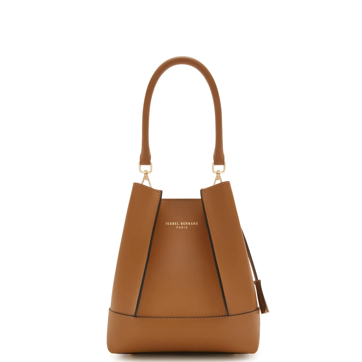 Fashion Femme Forte Minette camel leren handtas van kalfsleer Schoudertassen | Handtassen