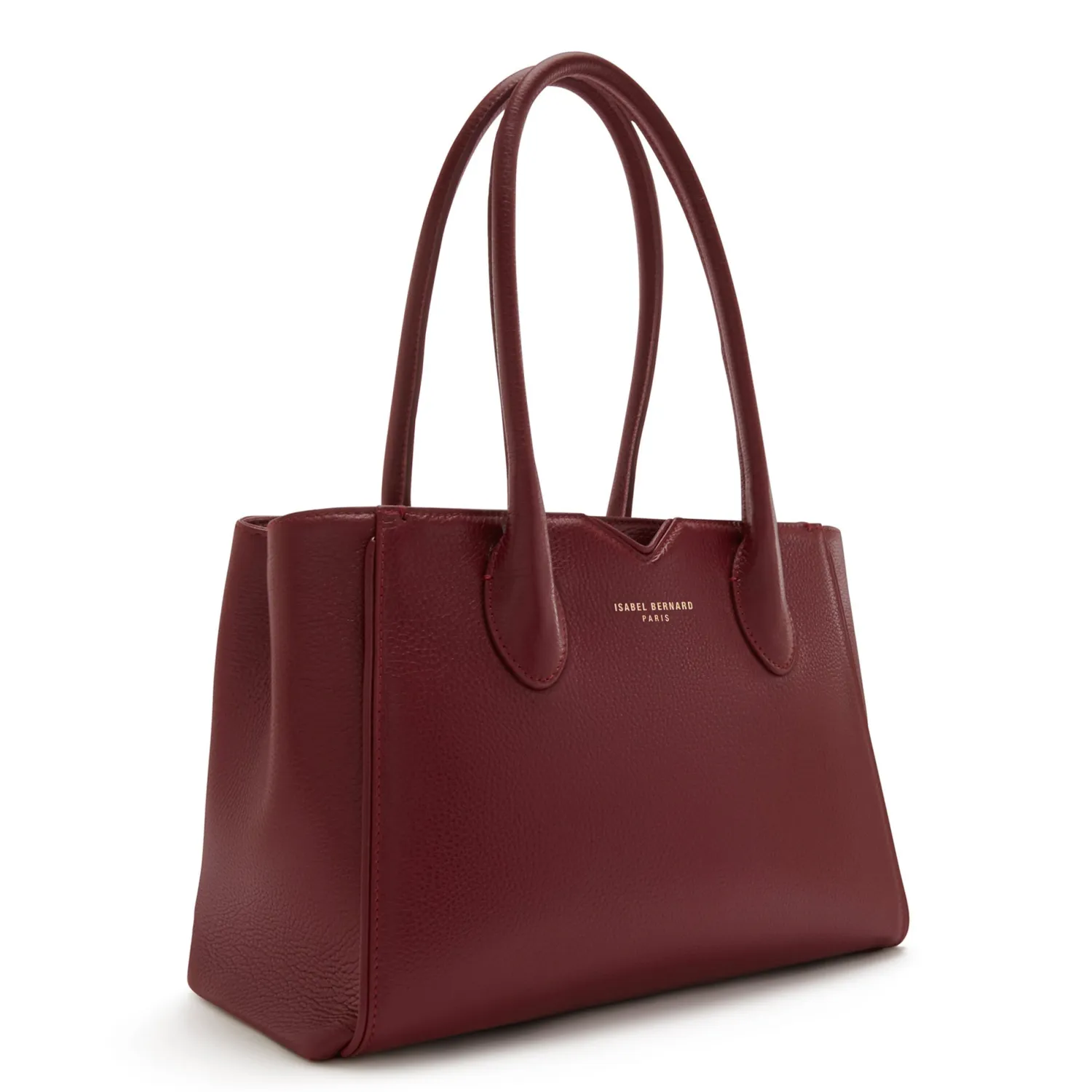 Flash Sale Honoré Cloe Midi bordeaux leren handtas van kalfsleer Handtassen