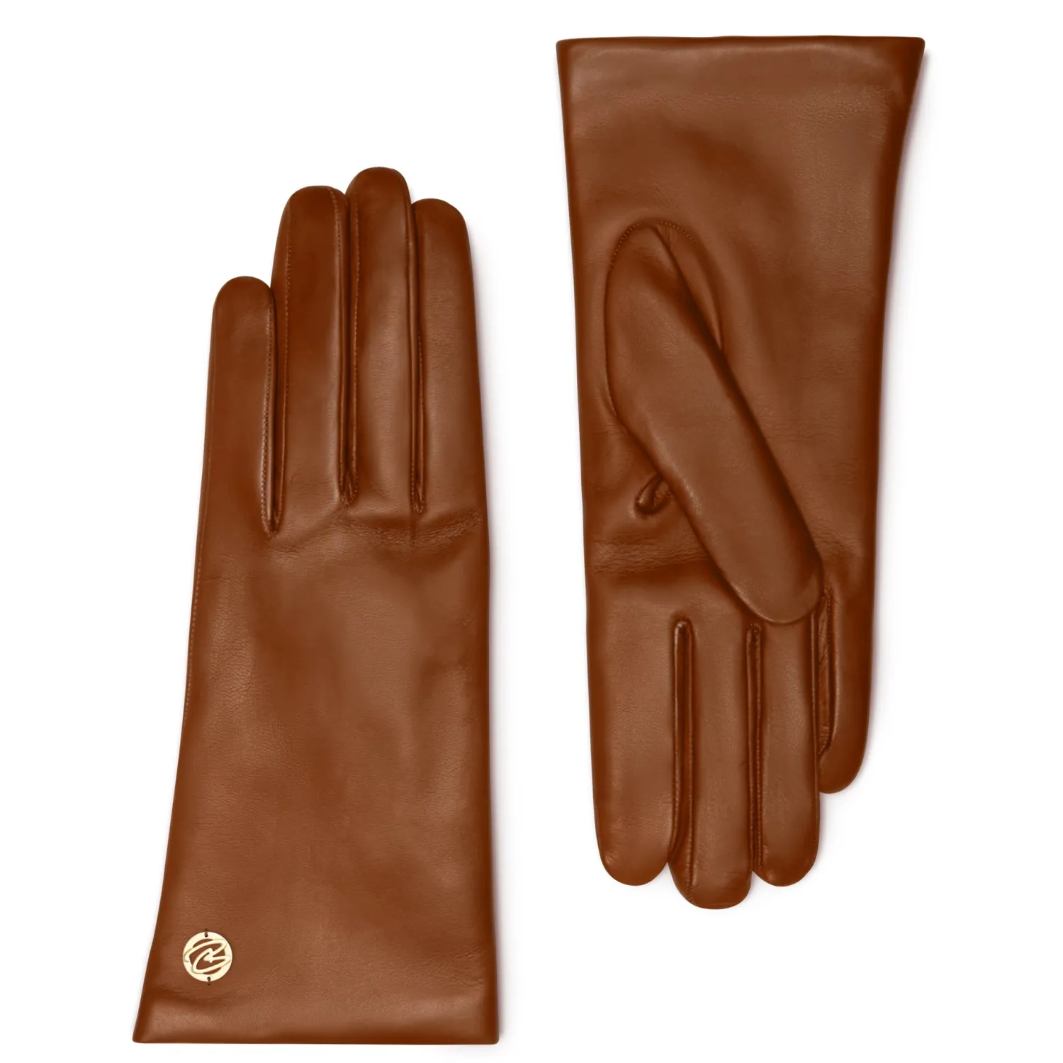 Discount Honoré Eleanor cognac leren handschoenen van geitenleer Handschoenen | Handschoenen