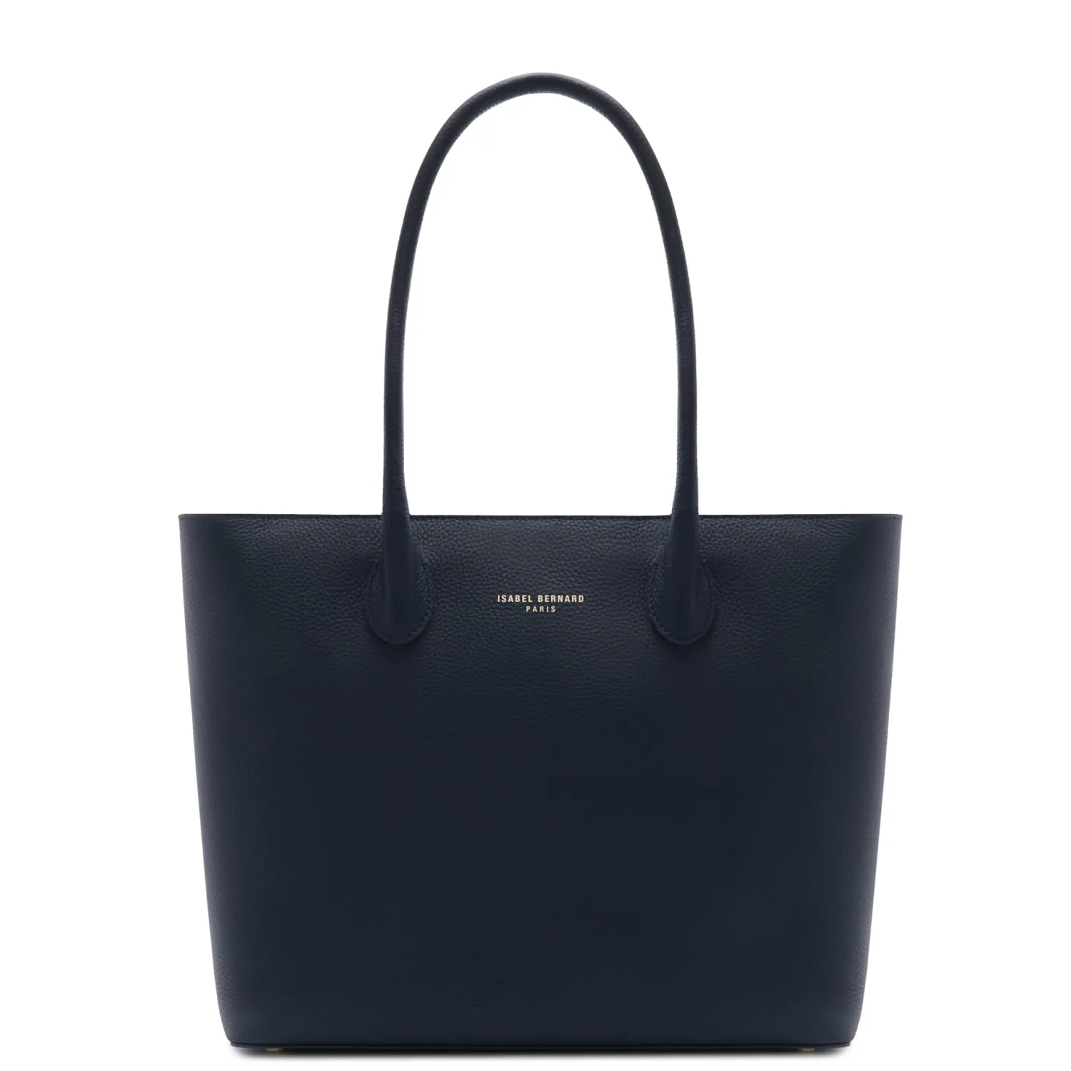 Best Sale Honoré Lysanne blauwe leren shopper van kalfsleer Shoppers | Schoudertassen