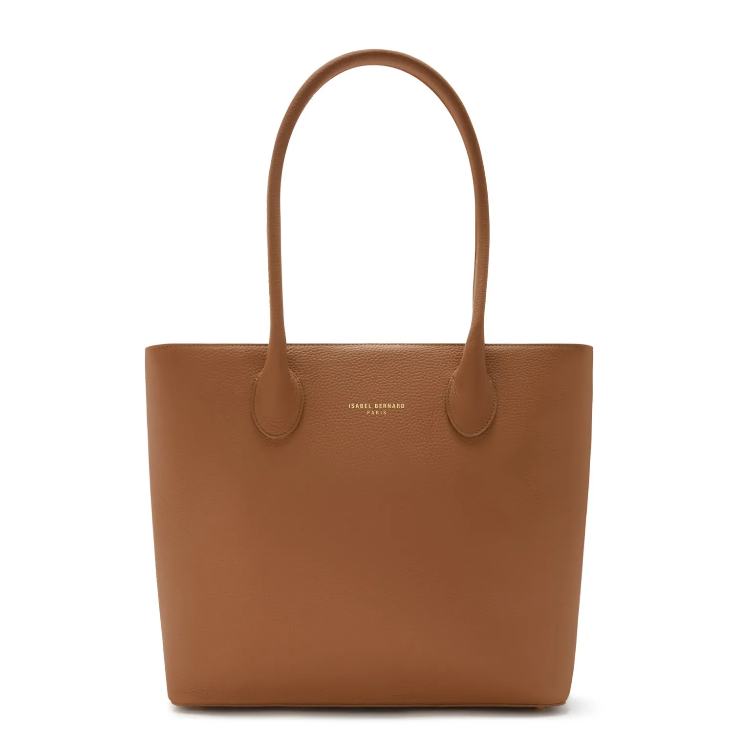 Discount Honoré Lysanne camel leren shopper van kalfsleer Shoppers | Schoudertassen