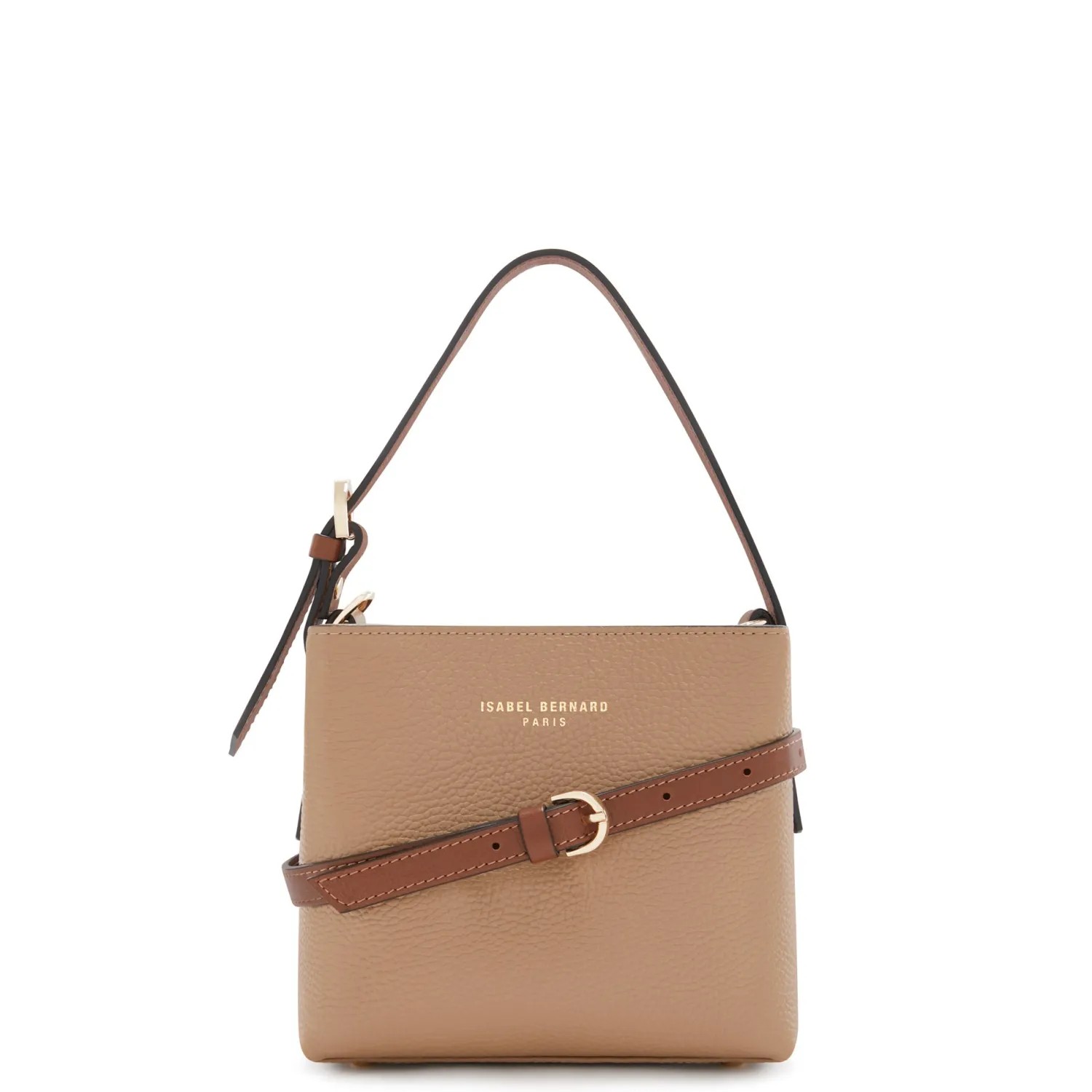 Online Honoré Adriane Mini beige leren handtas van kalfsleer Schoudertassen | Handtassen