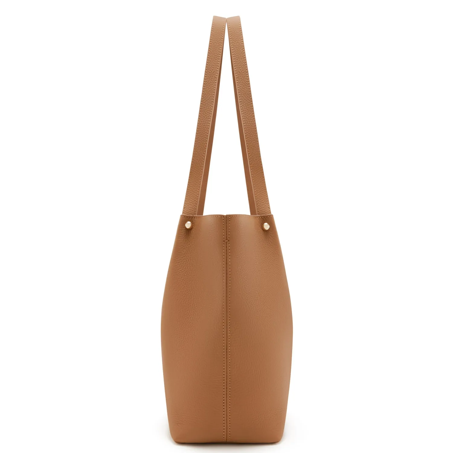 Sale Honoré Nata camel leren shopper van kalfsleer Shoppers