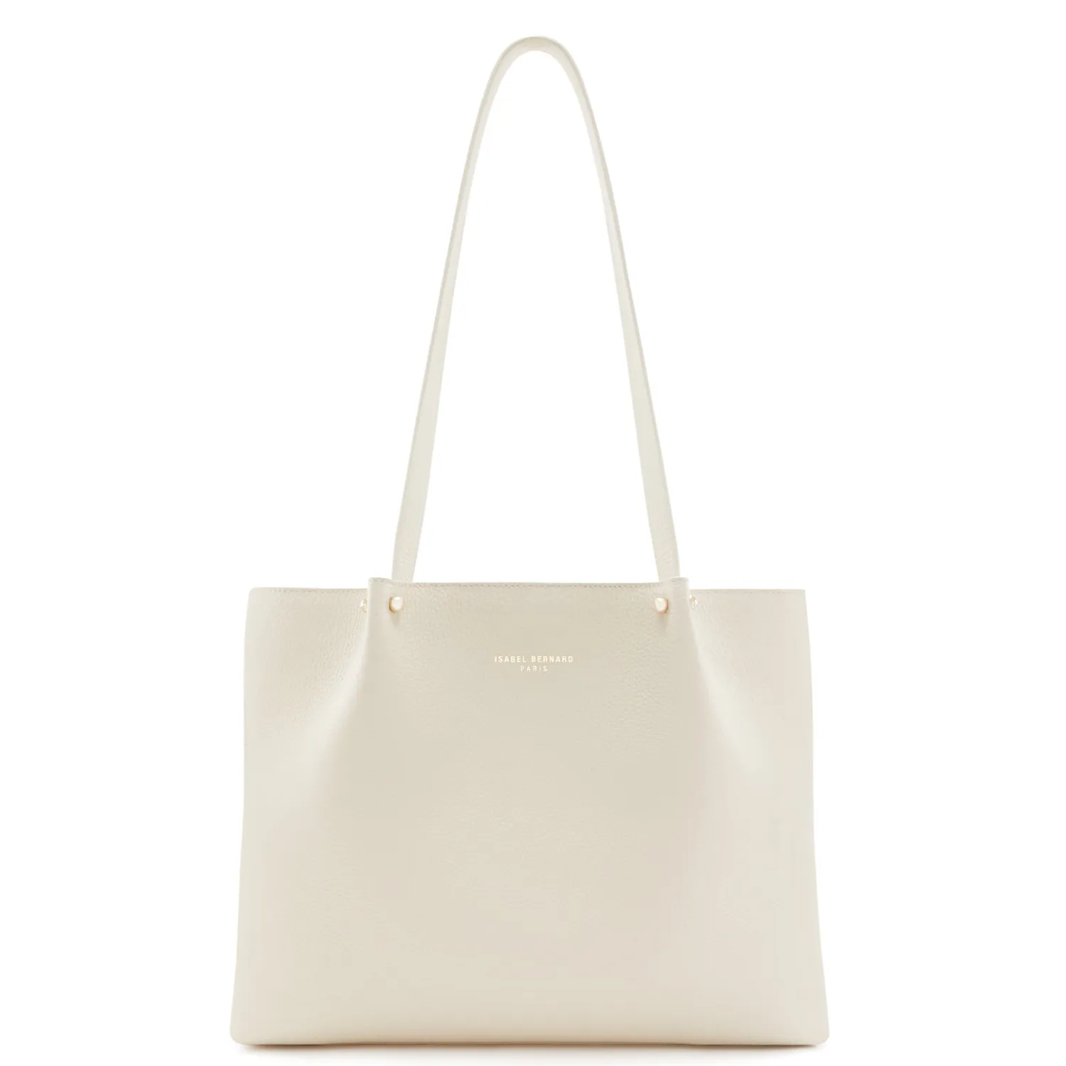 Store Honoré Nata crème leren shopper van kalfsleer Shoppers