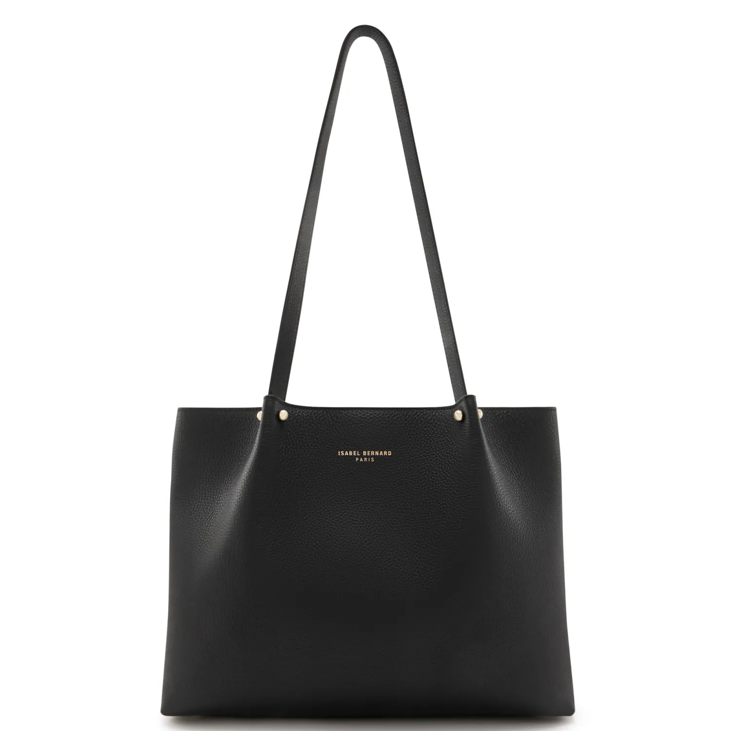 Best Honoré Nata zwarte leren shopper van kalfsleer Shoppers