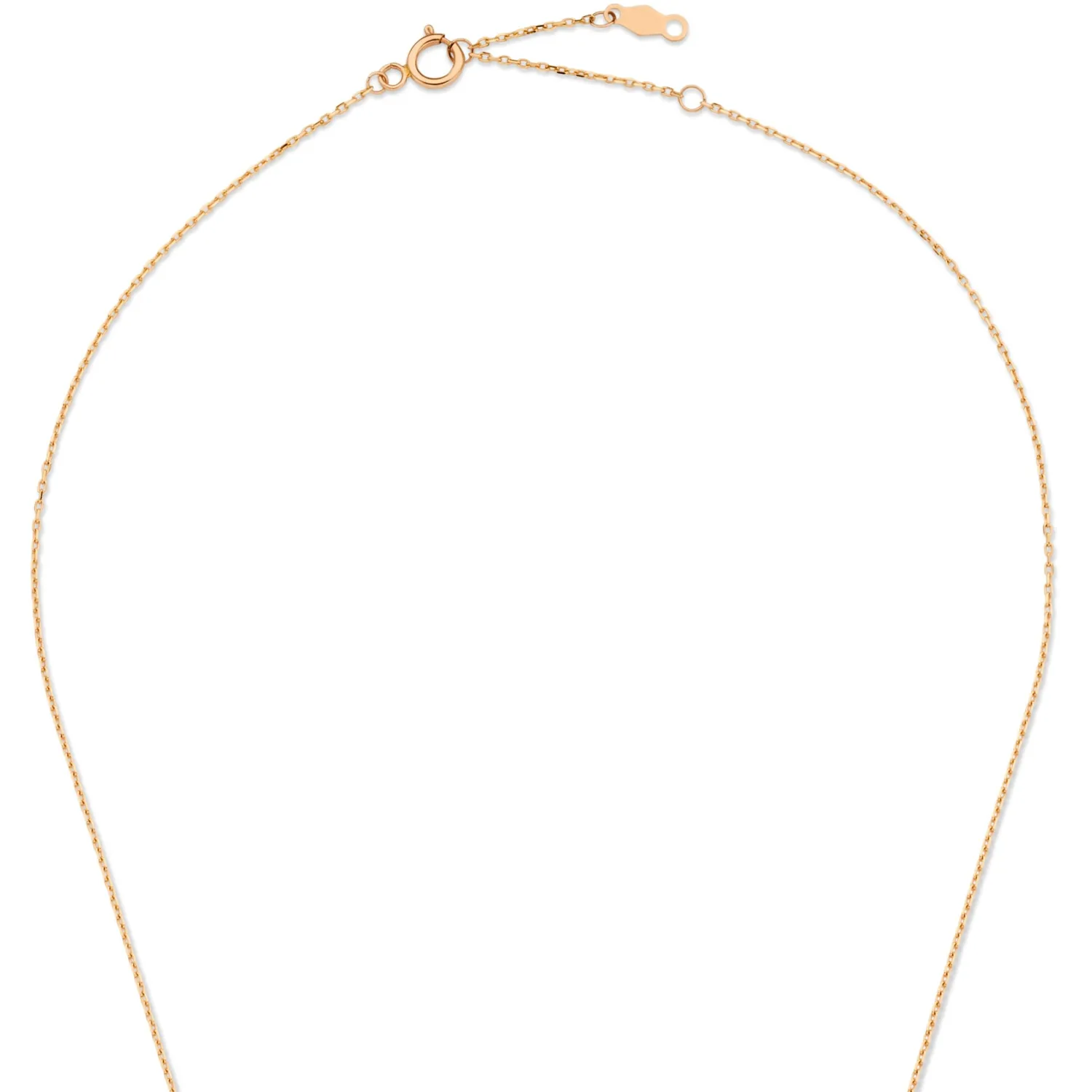 Flash Sale La Concorde Amore 14 karaat rosé gouden collier met hartje Rosé Gouden Colliers | Hartjes Colliers