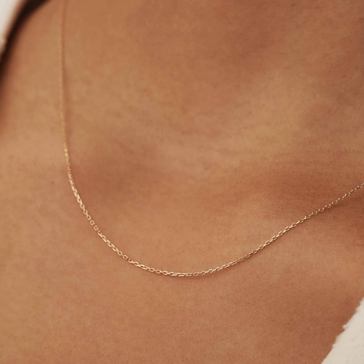 Flash Sale La Concorde Nicole 14 karaat rosé gouden collier Rosé Gouden Colliers