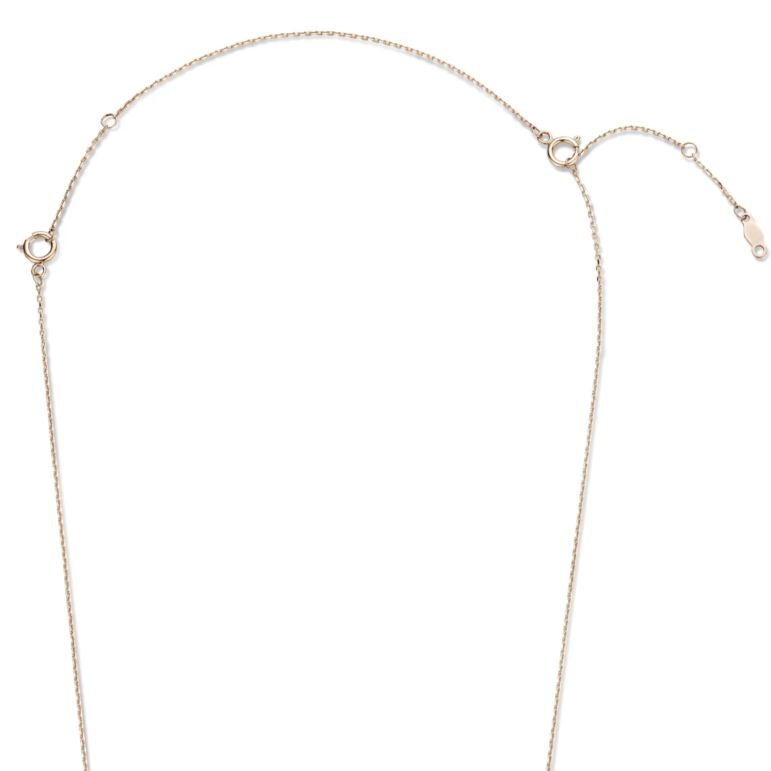 Clearance La Concorde Nicole 14 karaat rosé gouden collier verlengstuk Rosé Gouden Colliers