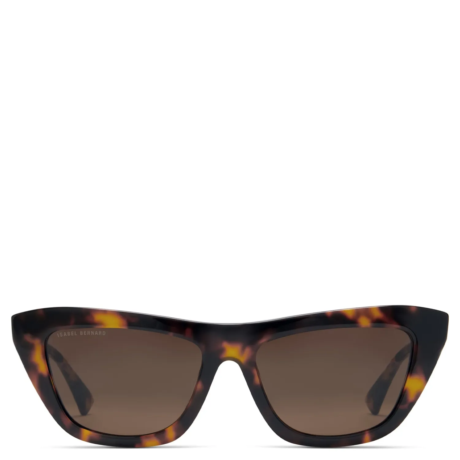 Best La Villette Roselin bruin tortoise cat eye zonnebril met bruine glazen Zonnebrillen