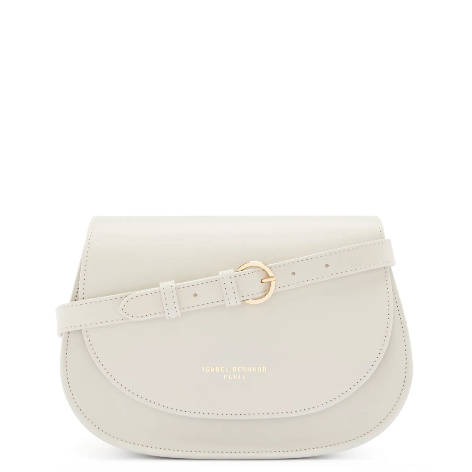 New Montmartre Madelon crème leren crossbody tas van natuurleer Schoudertassen | Crossbody Tassen