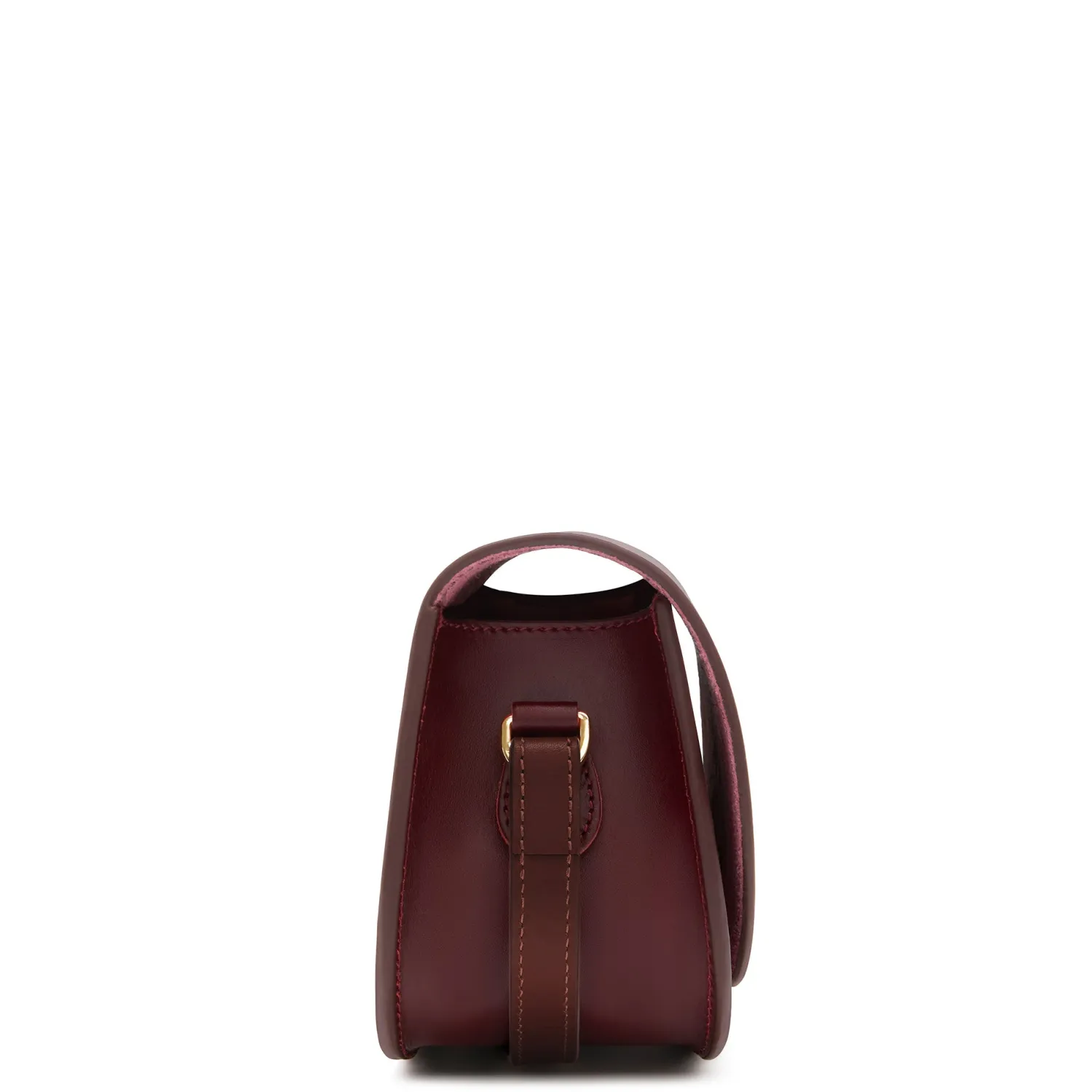 Flash Sale Montmartre Manon bordeaux rode leren crossbody tas van natuurleer Schoudertassen | Crossbody Tassen