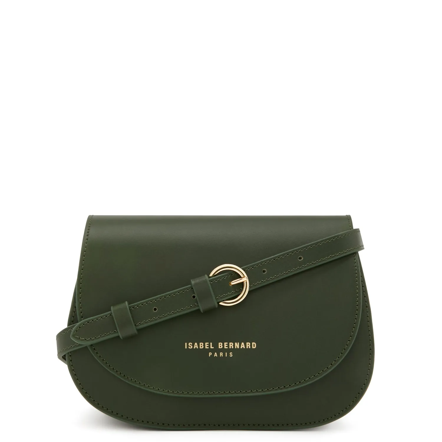 Sale Montmartre Manon groene leren crossbody tas van natuurleer Crossbody Tassen