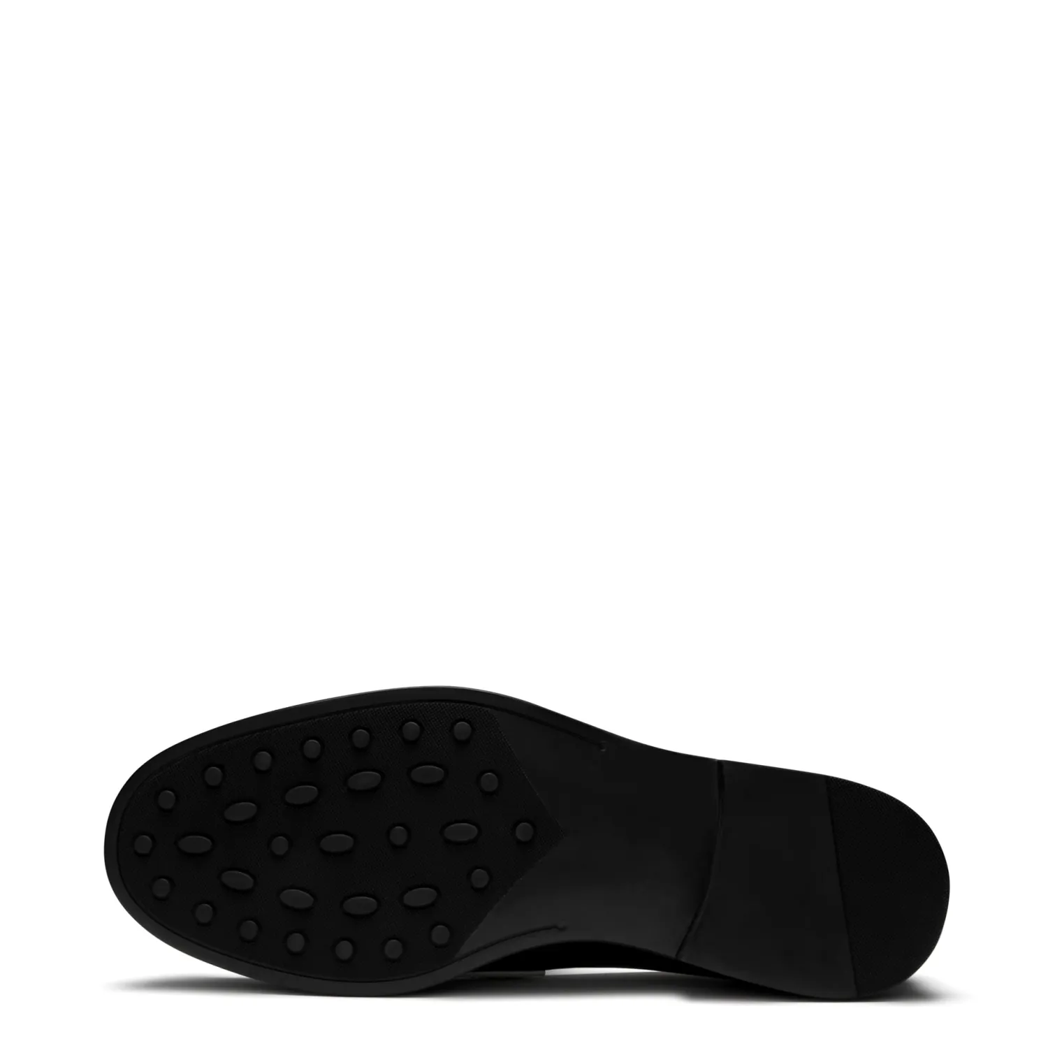 Shop Vendôme Blandine zwart en wit leren loafers van kalfsleer met witte details Loafers