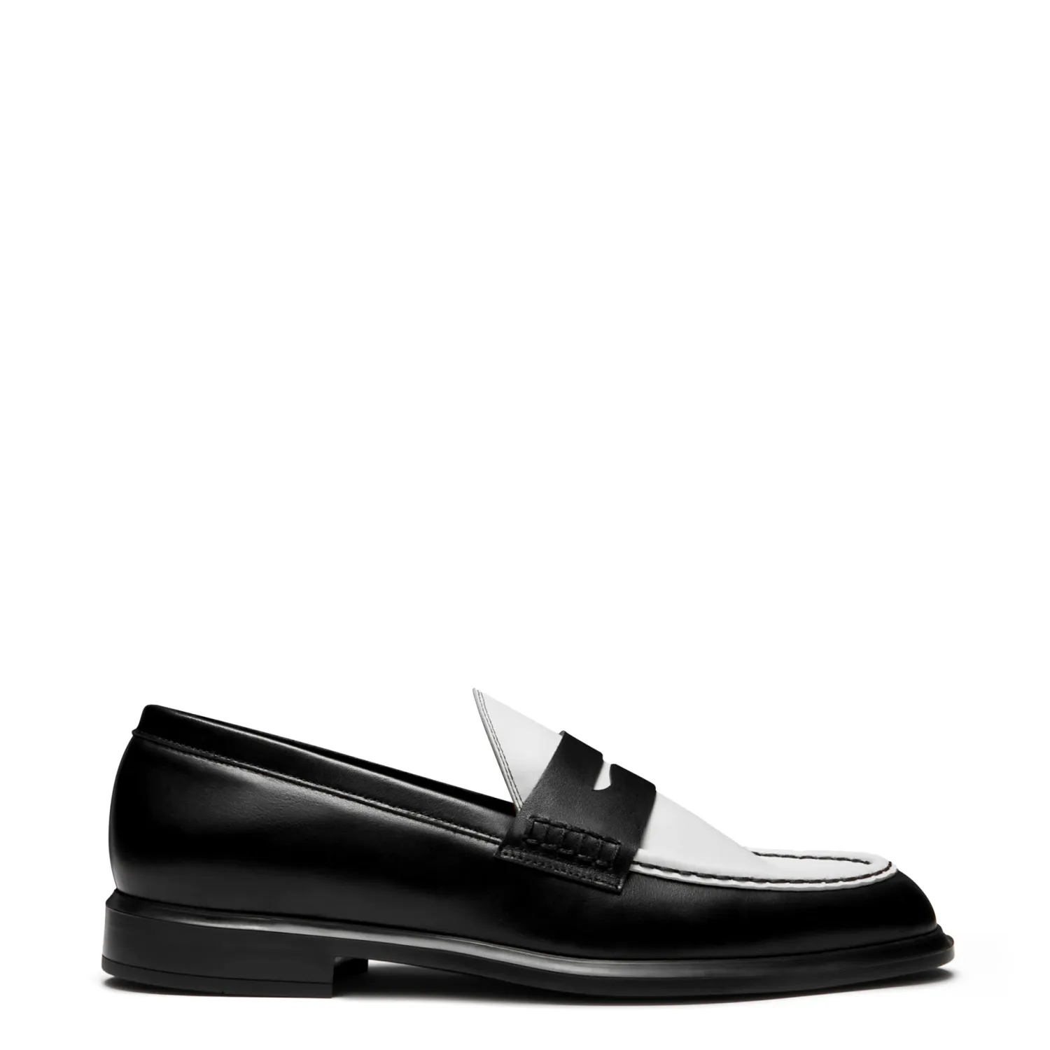 Cheap Vendôme Blandine zwart-wit leren loafers van kalfsleer Loafers