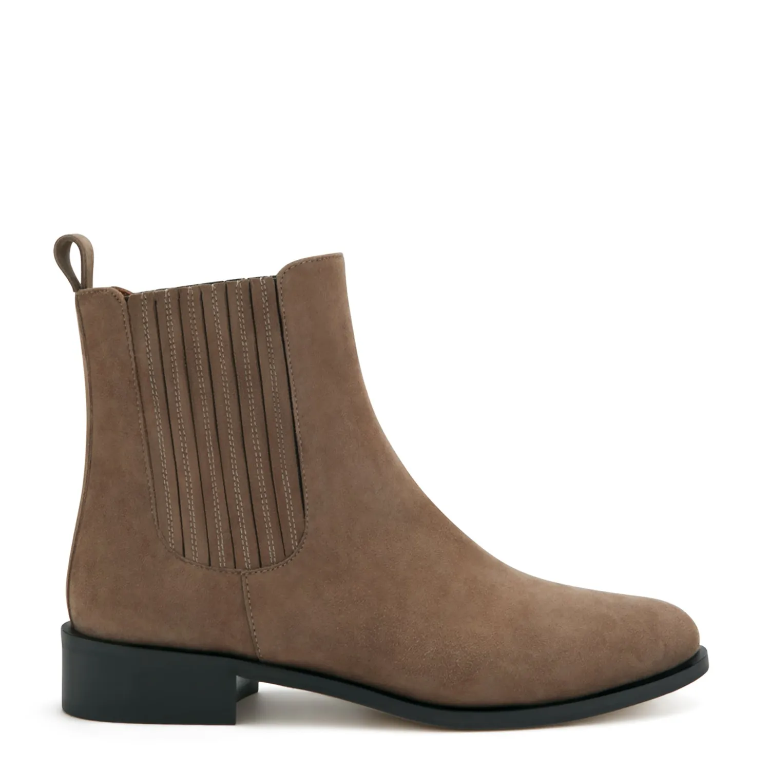 Fashion Vendôme Chey taupe suède chelsea boots Chelsea Boots