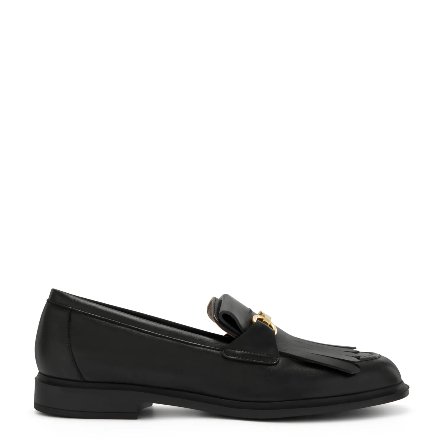 Best Sale Vendôme Lave zwarte leren loafers van kalfsleer Loafers