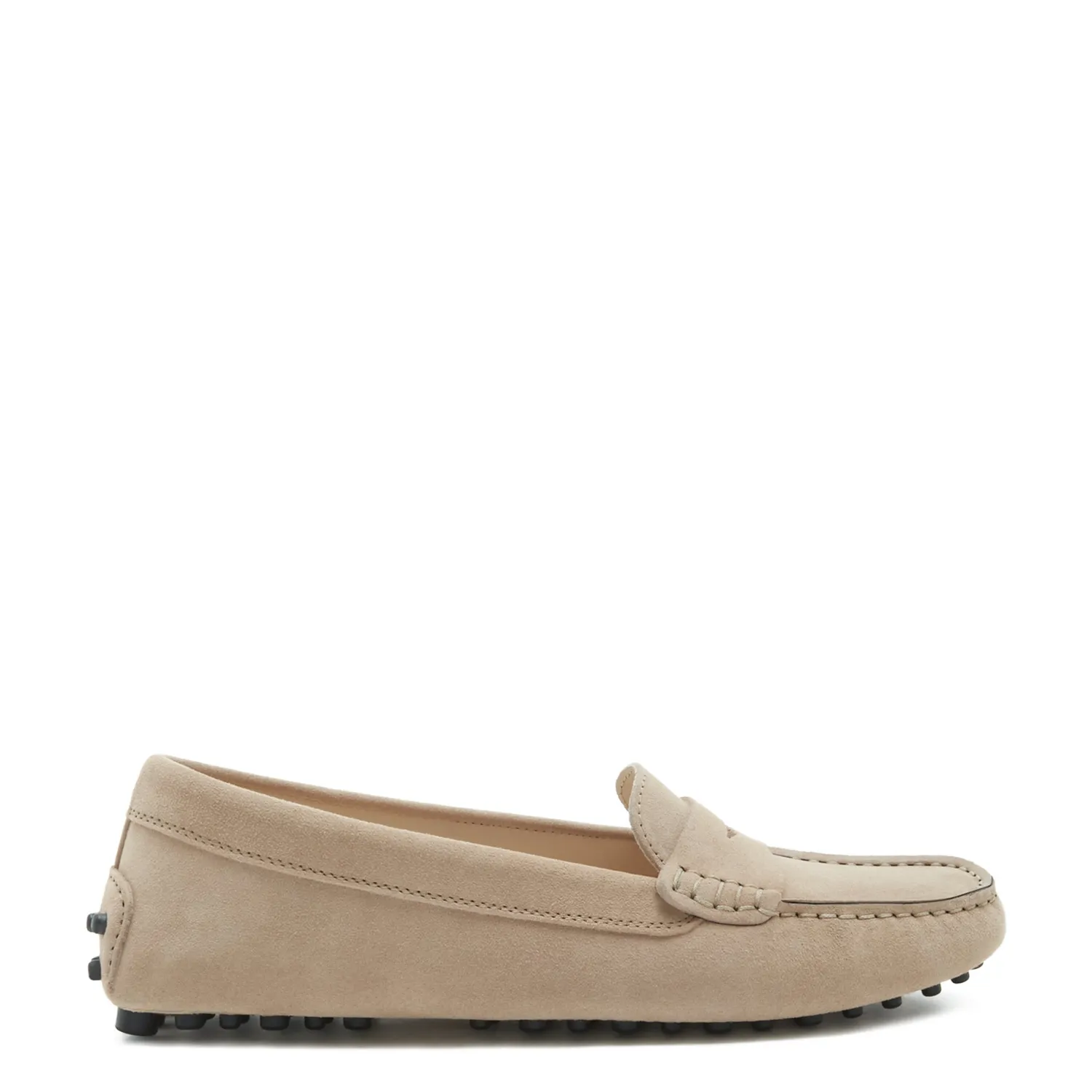 New Vendôme Marie beige suède mocassins Mocassins